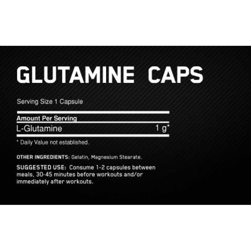 Optimum Nutrition Glutamine - 240 Capsules